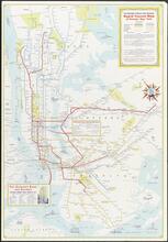 The Seamen's Bank for Savings Rapid Transit Map of Greater New York