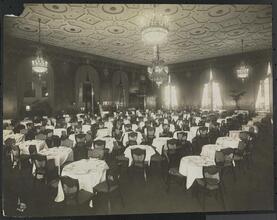 Hotel Biltmore, Interiors, Dining rooms.