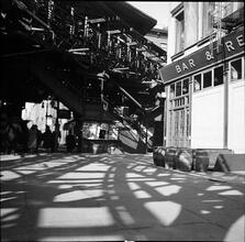Elevated Train Station.