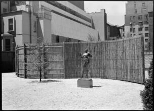 [MoMA sculpture garden.]