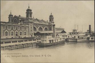 Immigrant Station, Ellis Island, N. Y. City.