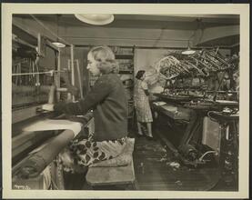 New York Association for the Blind, Interior, Part of Loom Floor.