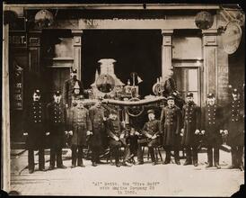 "Al" Smith, the "Fire Buff" with Engine Company 32 in 1895