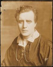 [E. H. Sothern in the title role of "Hamlet".]