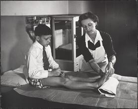Crippled Children's Society, School Visit.