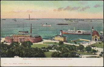 Aquarium and Battery Park, New York