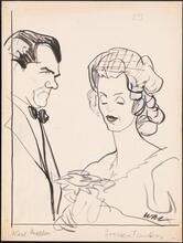 [Karl Malden as Harold Mitchell and Jessica Tandy as Blanche Du Bois in "A Streetcar Named Desire".]