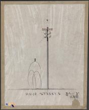 Minor Streets [Design for PA system at the 1939 New York World's Fair.]