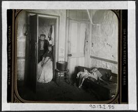 A Flat in the Pauper Barracks, West Thirty-eighth Street, with all its Furniture.
