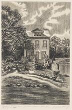 Vincent - Halsey House. J. Adams Summer White House, Bronx. Oct. 1948.