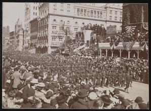 Parade, Dewey (Troop A)(1st Reg.Co.B)(West Point Cadets) Etc.