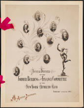 Annual Dinner of the Former Building and Finance Committee of the New York Athletic Club