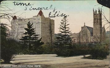 Hotel San Remo, New York.