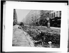 A Tammany-swept East Side Street before Col. Waring's Day.