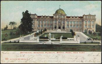 Botanical Gardens Museum, Bronx Park, New York.