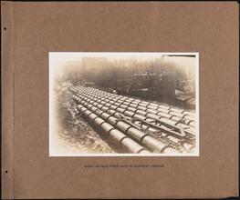 Eight 48-Inch Pipes Laid in Convent Avenue [Croton System.]
