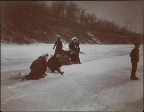 Skating, McCombs Dam, Jerome Ave.