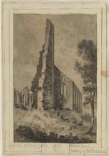Ruins of Trinity Church, 1776.