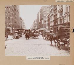 [Hudson Street Looking North from Duane Street.]