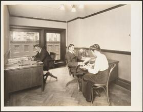 [Interior, office.]