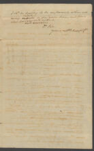 LETTER FROM PETER JAY MUNRO TO JOHN JAY