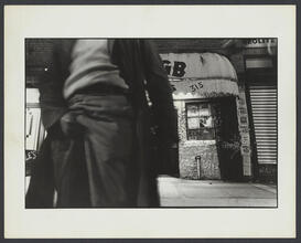 Bowery Bum Outside of CBGB