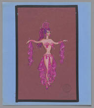 [Costume design for "Fanny".]