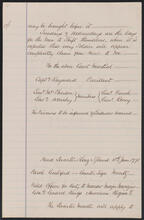 Order book of Oliver De Lancey, May 11, 1778-June 24, 1778, copied by Edward Floyd De Lancey in 1880