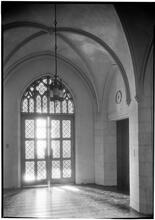 Riverside Church. Detail of elevator lobby, 9th floor.