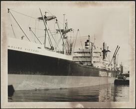 ["Moline Victory" at Peck Slip.]