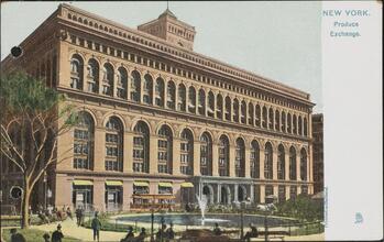 New York.  Produce Exchange