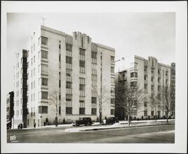 Grand Concourse and East 205th Street, northwest corner. Apartment building