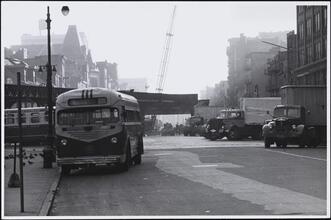 [Third Avenue El, looking south from 5th Street.]