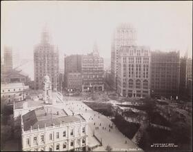 [City Hall Park.]