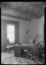 Michael E. Paterno [residence]. Mr. Paterno's office, vertical to desk and window.