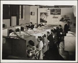[Civil defense, message center.]