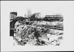 [Grand Central Terminal construction.]