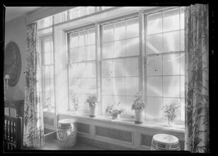 Mrs. Frederick Havermeyer [residence]. Dining room window.