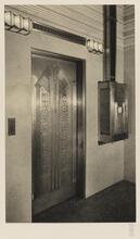 Federation Building, 67-71 West 47th Street [Elevator and letter box.]