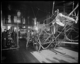 Steam generators, engine house.