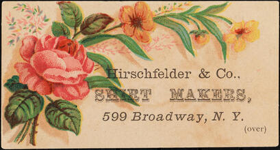 Hirschfelder & Co., Shirt Makers