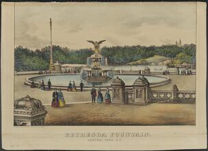 Bethesda Fountain. Central Park, N.Y.