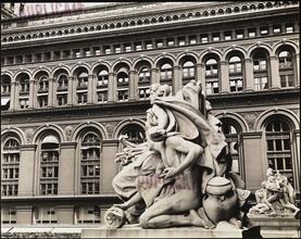 Custom House Statues and New York Produce Exchange