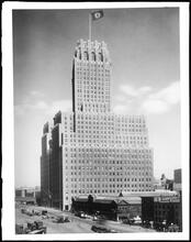 Barclay Street and Vesey Street. New York Telephone Building.