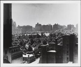 [View from the home of Mr. and Mrs. William Zeckendorf, Sr.]