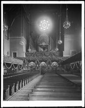 East 16th Street and Stuyvesant Square. St. George's Protestant Episcopal Church, interior.