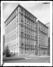 Park Avenue and 54th Street, N.W. corner. Apartment houses.