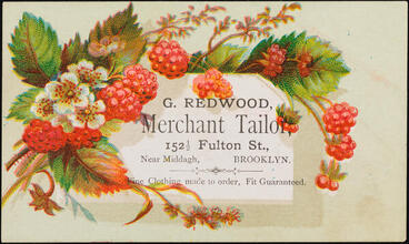 G. Redwood, Merchant Tailor