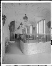 Importers and Traders Bank. First floor looking west, interior.