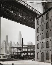 Brooklyn Bridge, Water and New Dock Streets